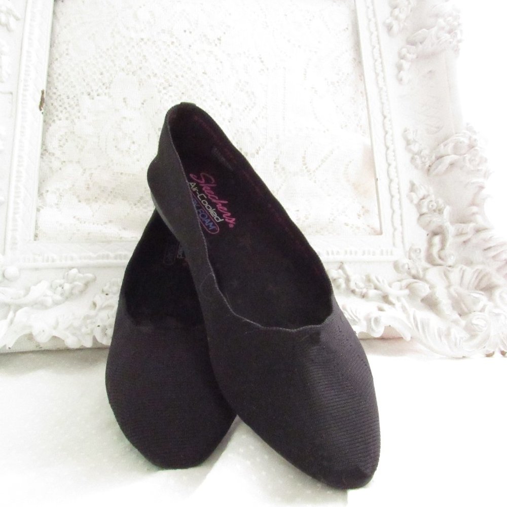 Sketchers Air Cooled Memory Foam BALLET FLATS - Wedding Photographer style